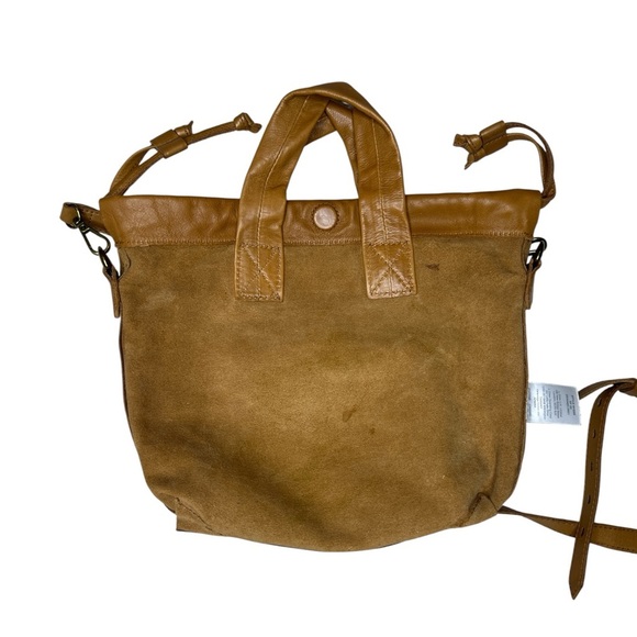 MADEWELL Piazza Tan Brown Leather Crossbody Adjustable Strap Hand Bag - Picture 9 of 14